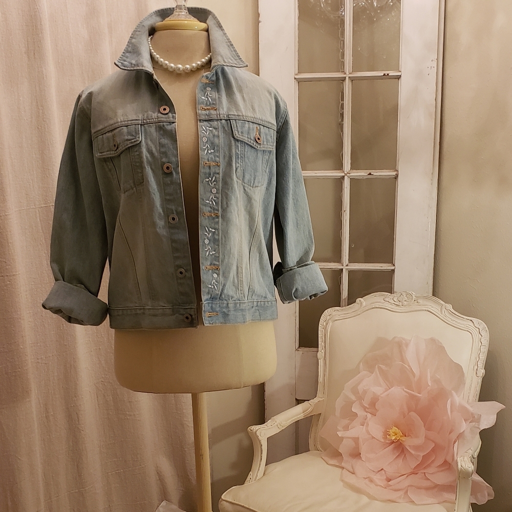 SOLD ~ Faded Denim Jacket